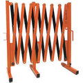 Expandable Barricade, Portable Expanding Barrier, Width 15.4 inch, Height 36 inch H89740