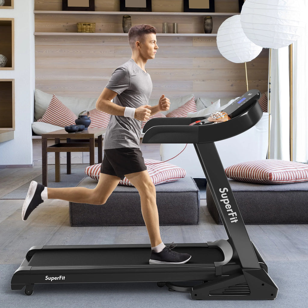 3.75HP Folding Treadmill with 15% Automatic Incline H532
