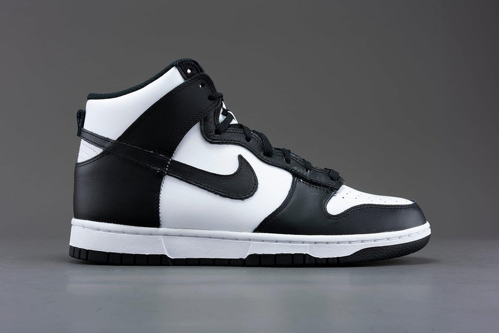 Black/White High Top Shoes Q169