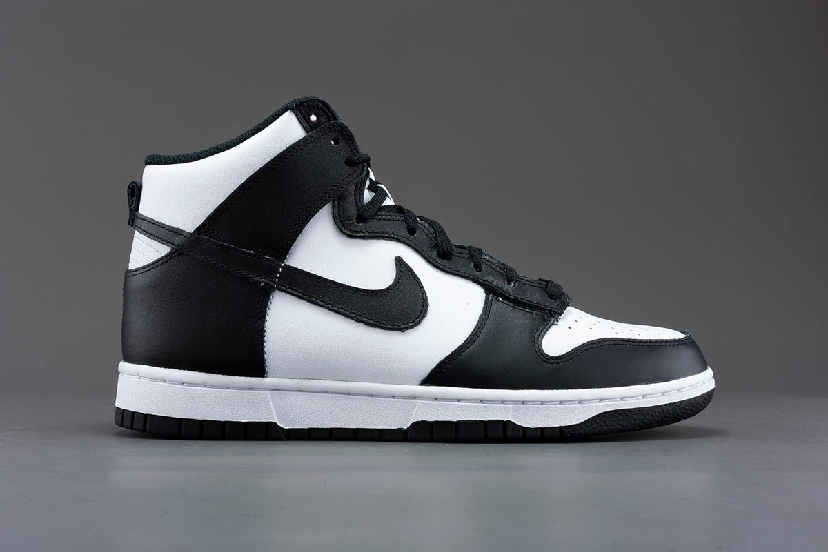 Black/White High Top Shoes Q169