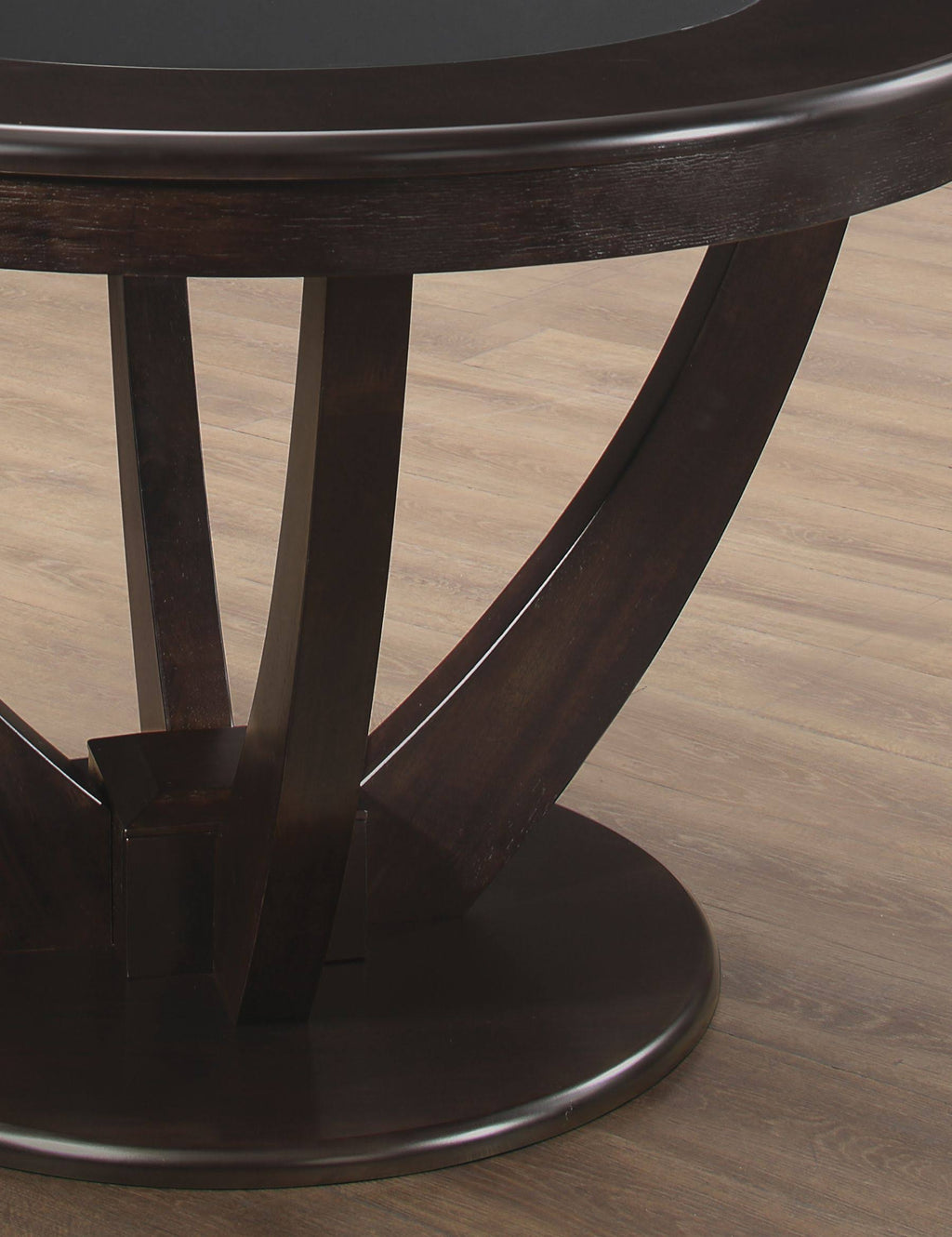 Cappuccino Round Dining Table K9707