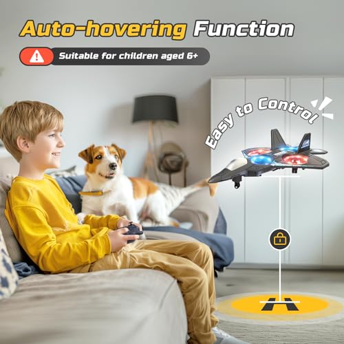Remote Control Foam Drone RC Airplane with 2 Batteries E248939