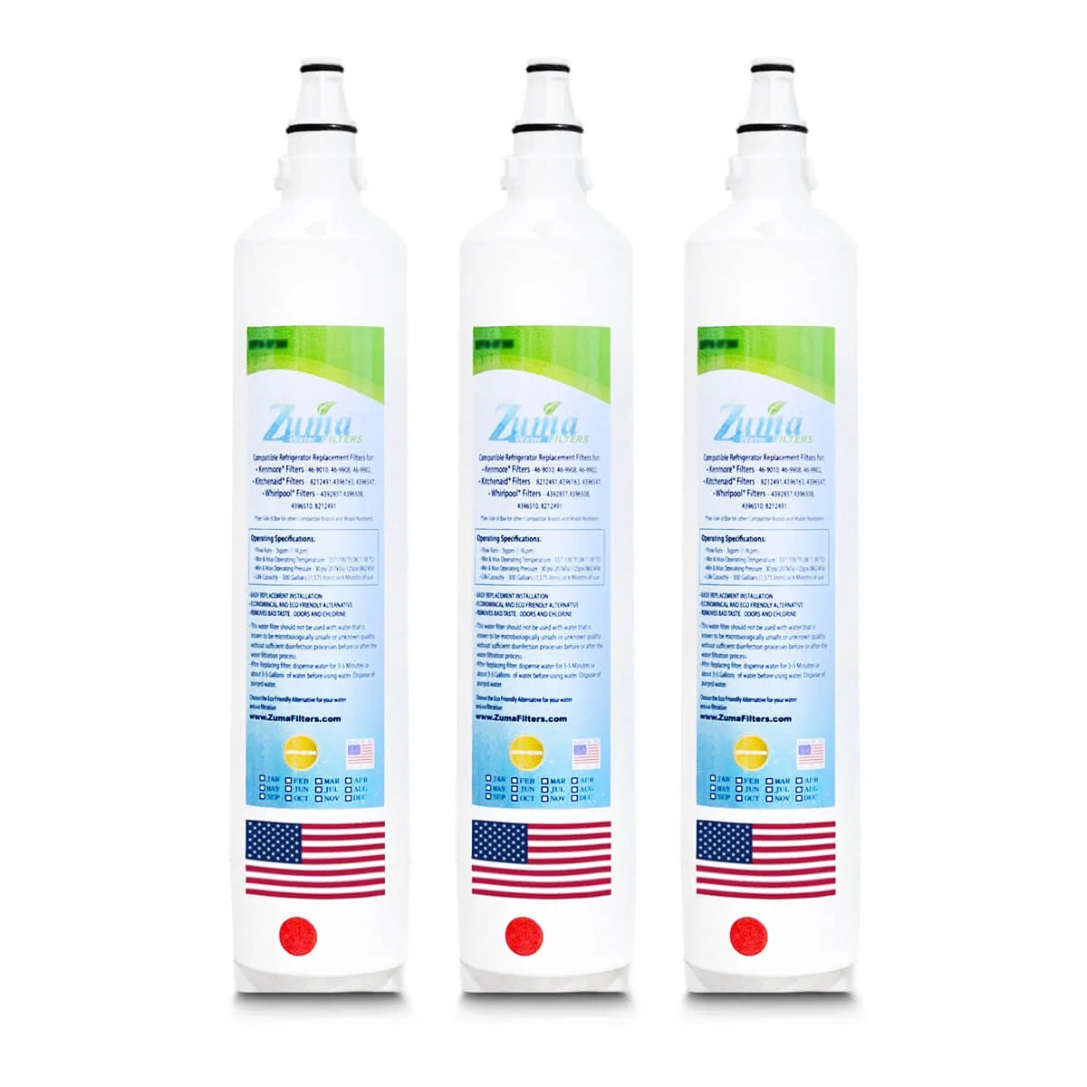 3 Pack Water Filters H67318