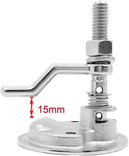 316 Stainless Steel Boat Cam Latch with Back Plate Pack of 2 T881981