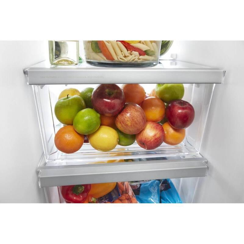 White 25 cu. ft. Side by Side Refrigerator M344