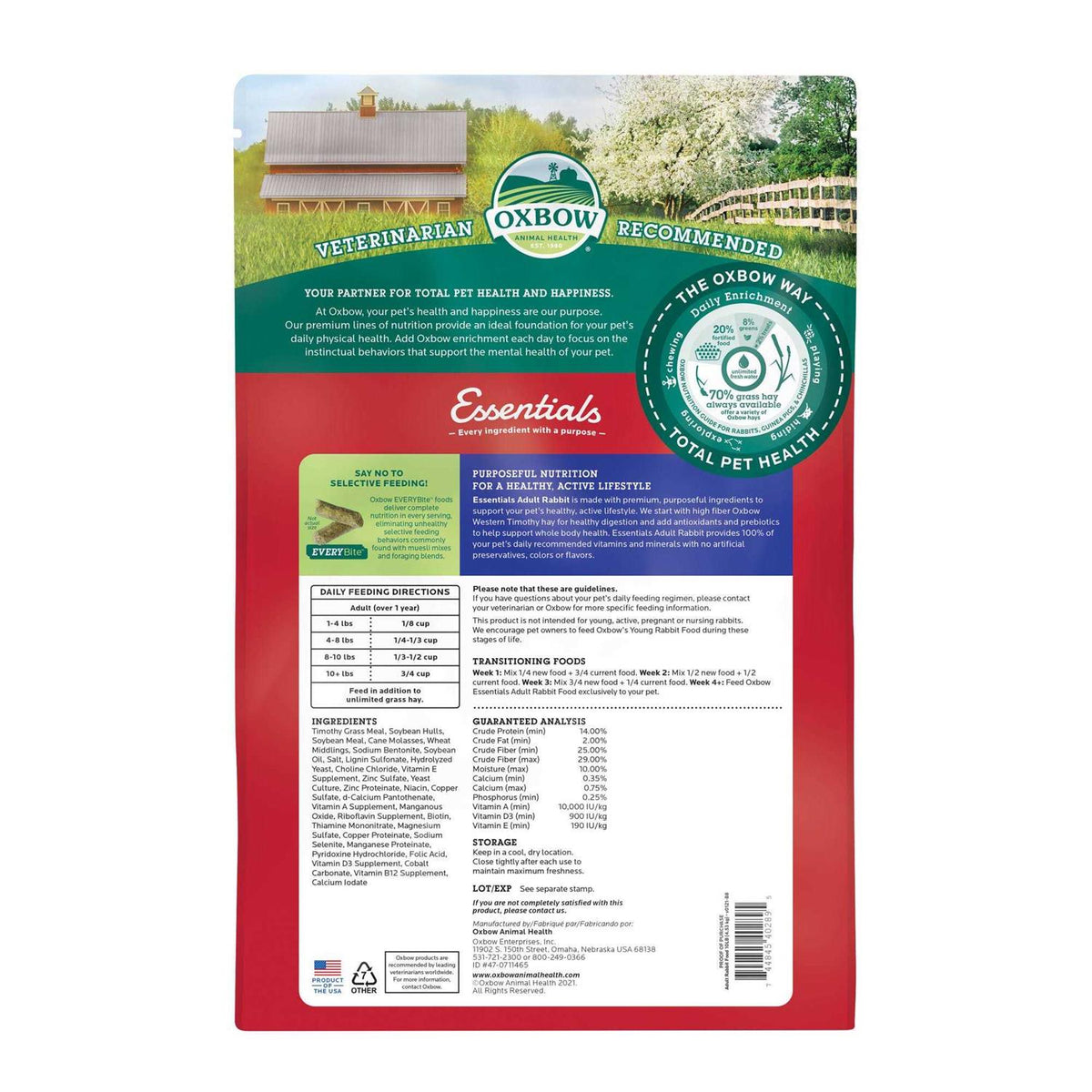 Adult Rabbit Food G35904