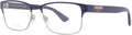 Blue Full Rim Rectangle Eyeglasses 56mm F152205