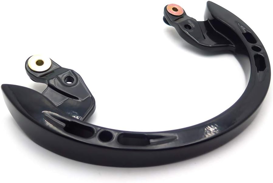 Black Rear Passenger Grab Bar Handle Rail Pack of 2 Y475
