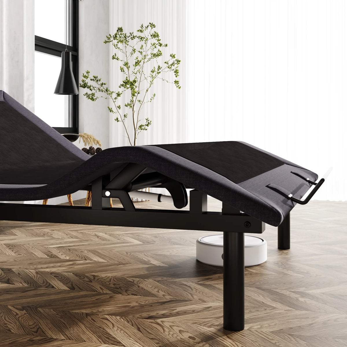 Queen Size Ergonomic Electric Adjustable Bed Base Frame L74079
