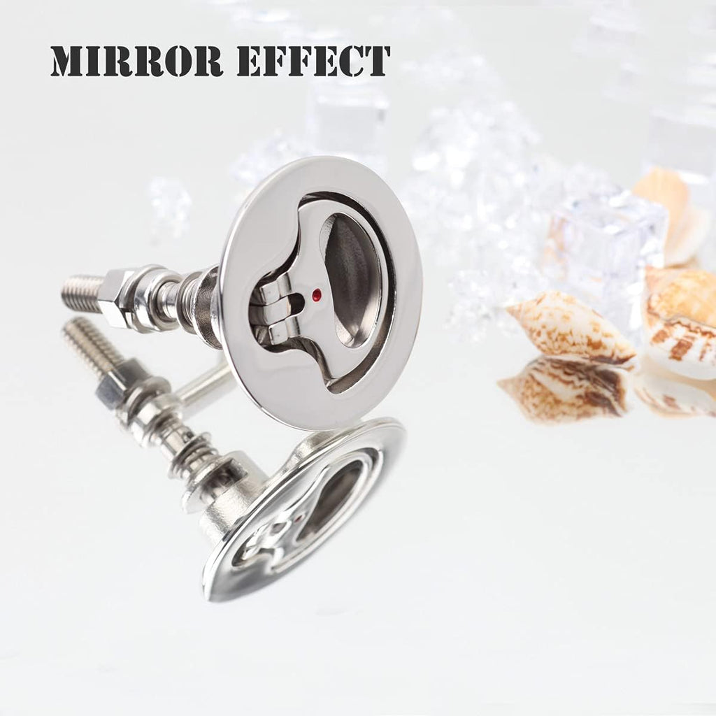 316 Stainless Steel Boat Cam Latch with Back Plate Pack of 2 T881981