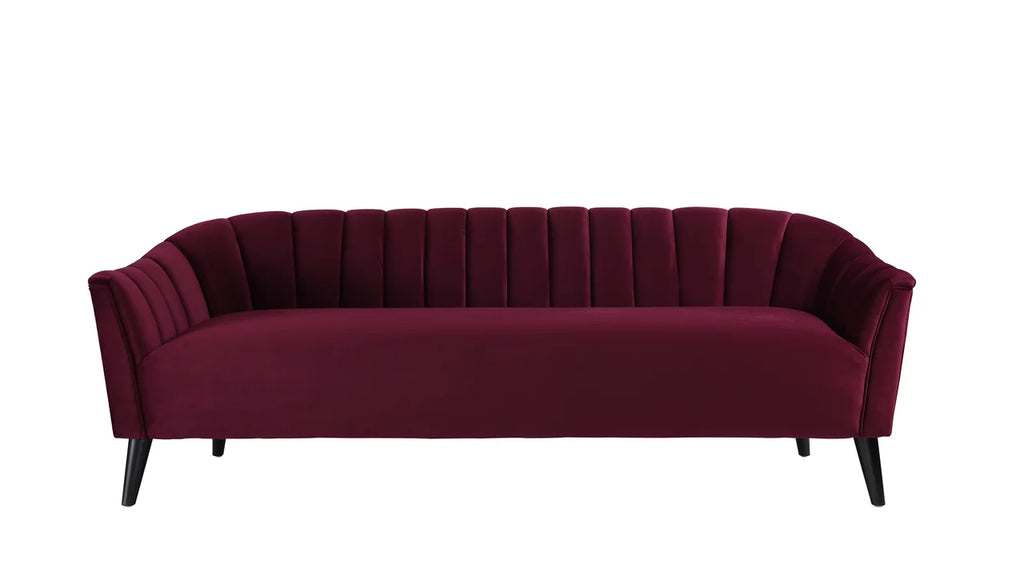 Burgundy Accent Sofa E336