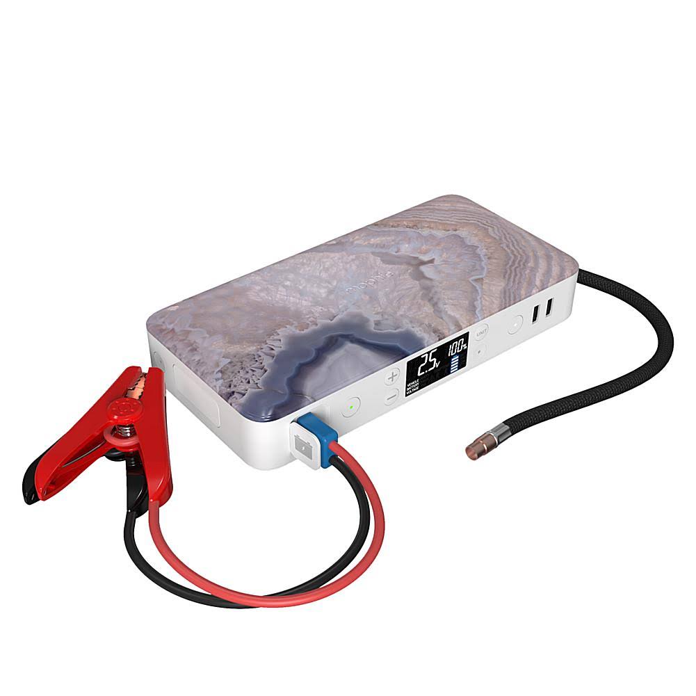 Blue Portable Car Jump Starter and Air Compressor N9870