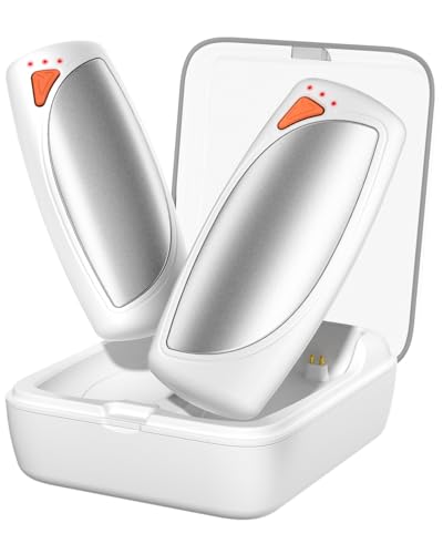Rechargeable Hand Warmers with Charge Case, 2 Packs 14,000mAh V9097