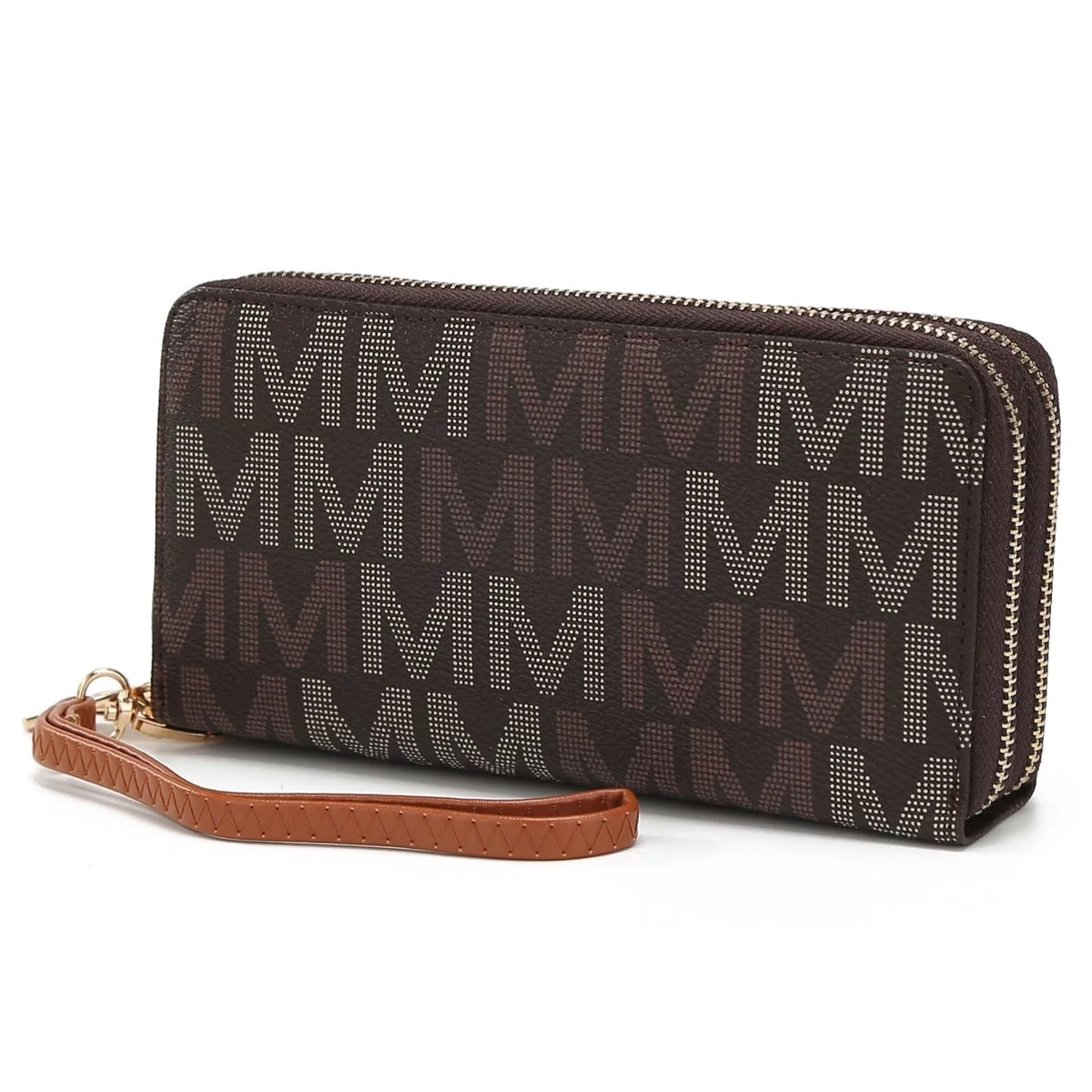 Brown Wristlet Wallet C39045