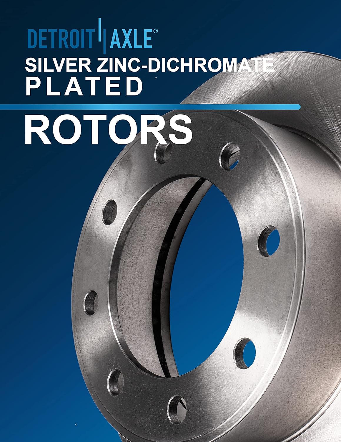 Front Disc Rotors and Brake Pads 4pc Set S28253
