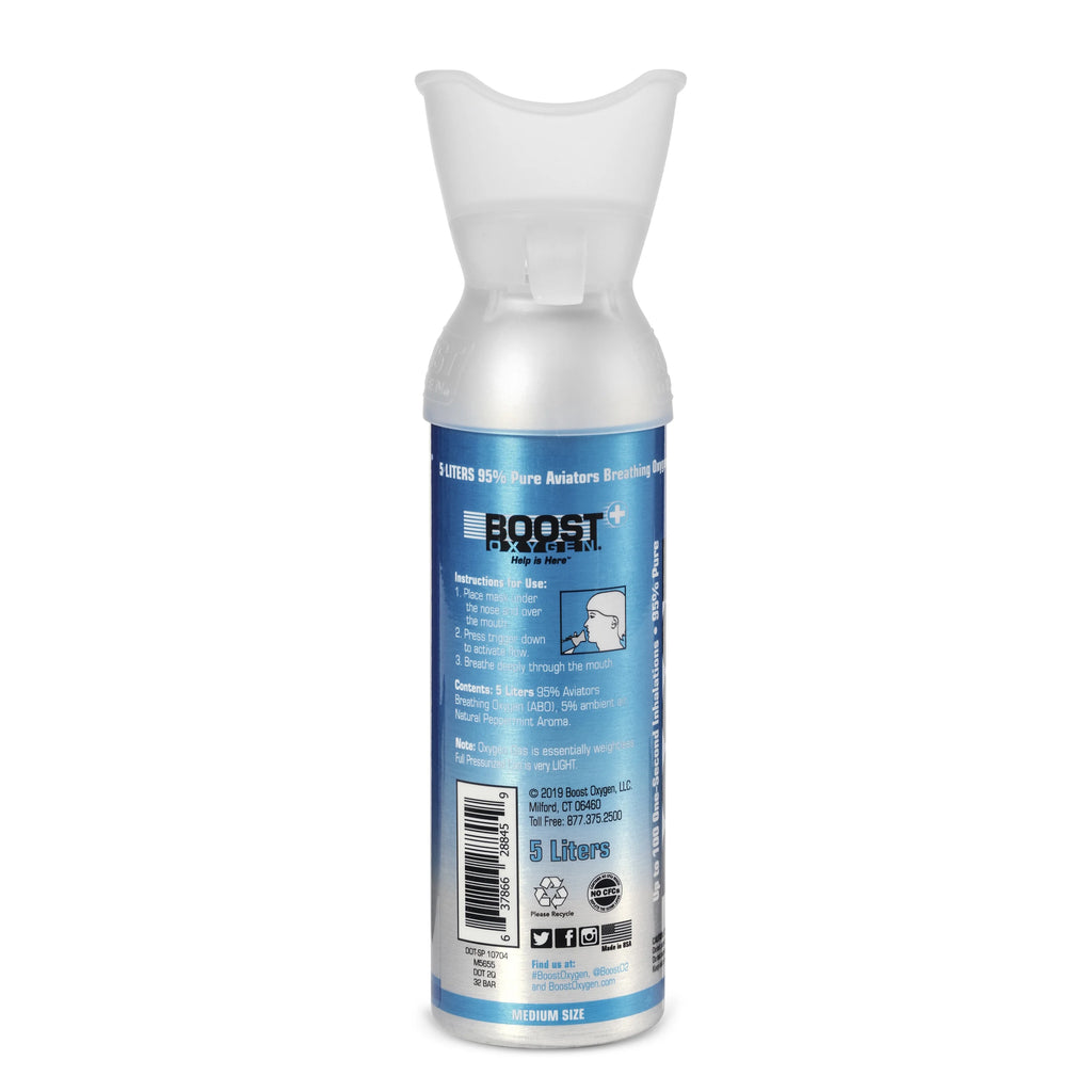 Peppermint 5L Pure Canned Oxygen Canister (4 Pack) O7174