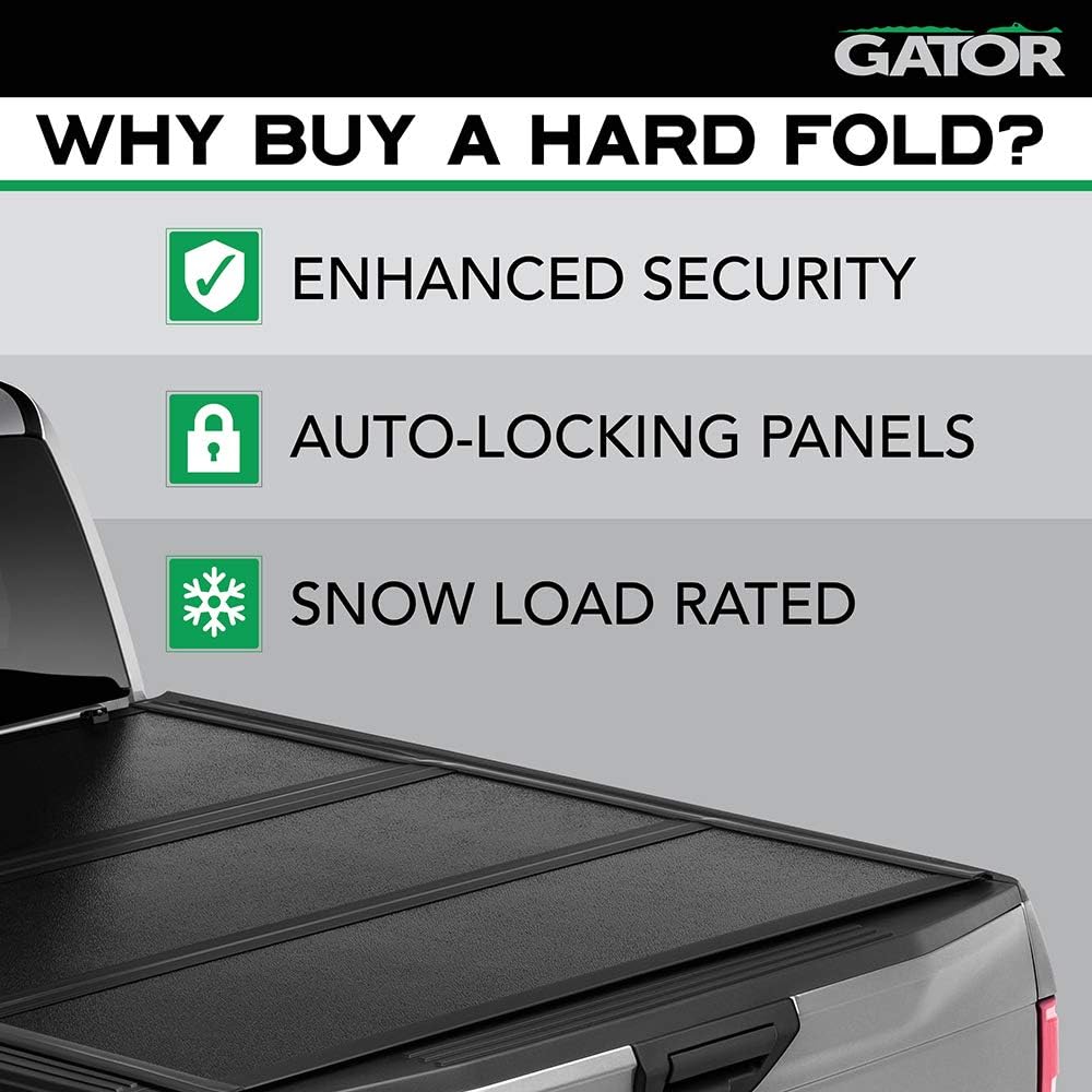 Hard Tri-Fold Truck Bed Tonneau Cover for 5' 7" Bed R92231