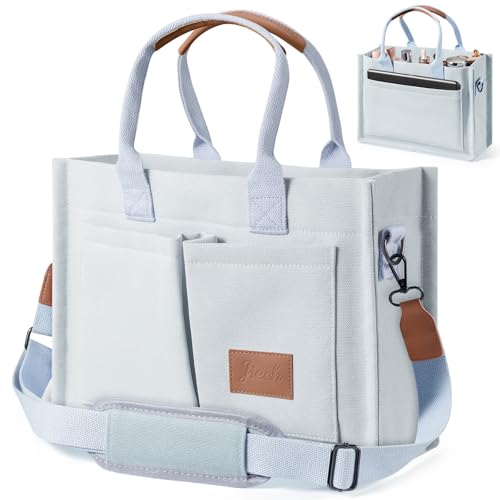 Canvas Tote Bags with Pockets Y964