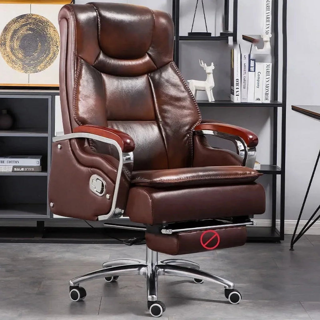 Leather Ergonomic High Back Office Chair S913706