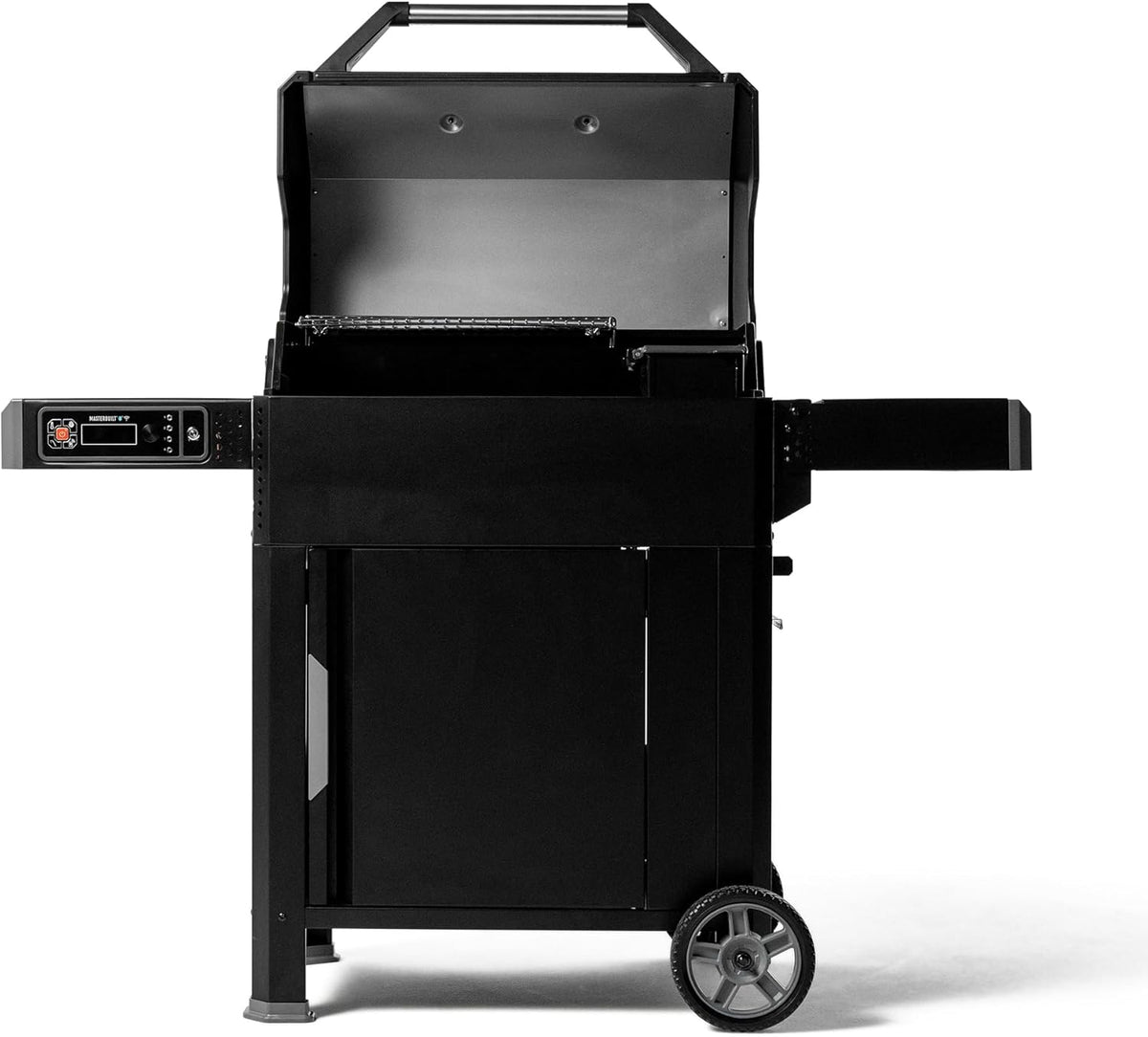 Black Digital Charcoal Grill and Smoker Combo O9947