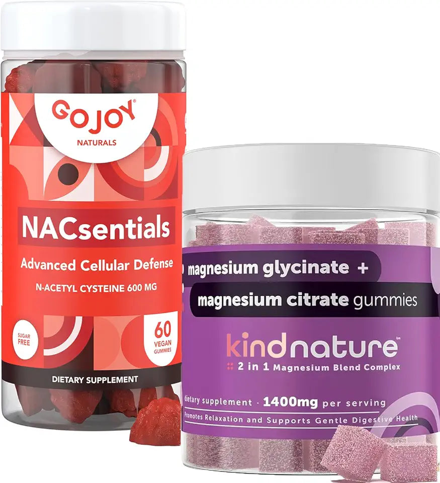 NAC & Magnesium Vegan Supplement Gummies B347275