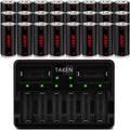 Rechargeable Batteries (24 Pack) with Charger P33821