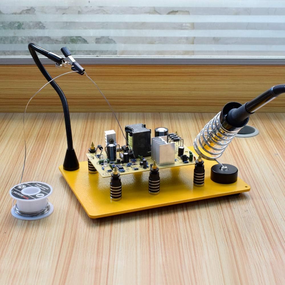 Soldering Station with Six Flexible Helping Hand Arms I4885