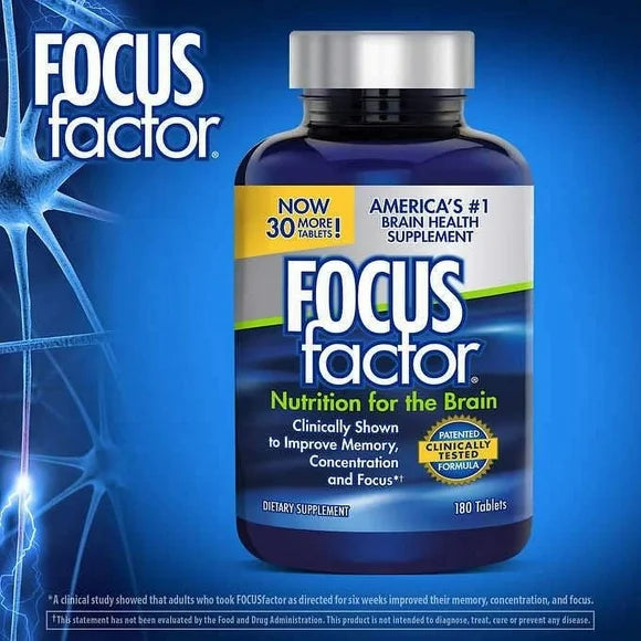 180 Tablets Multivitamin Brain Supplement L940962