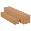 Square Mailing Tubes 3" x 3" x 18" Kraft 25/Bundle G7642