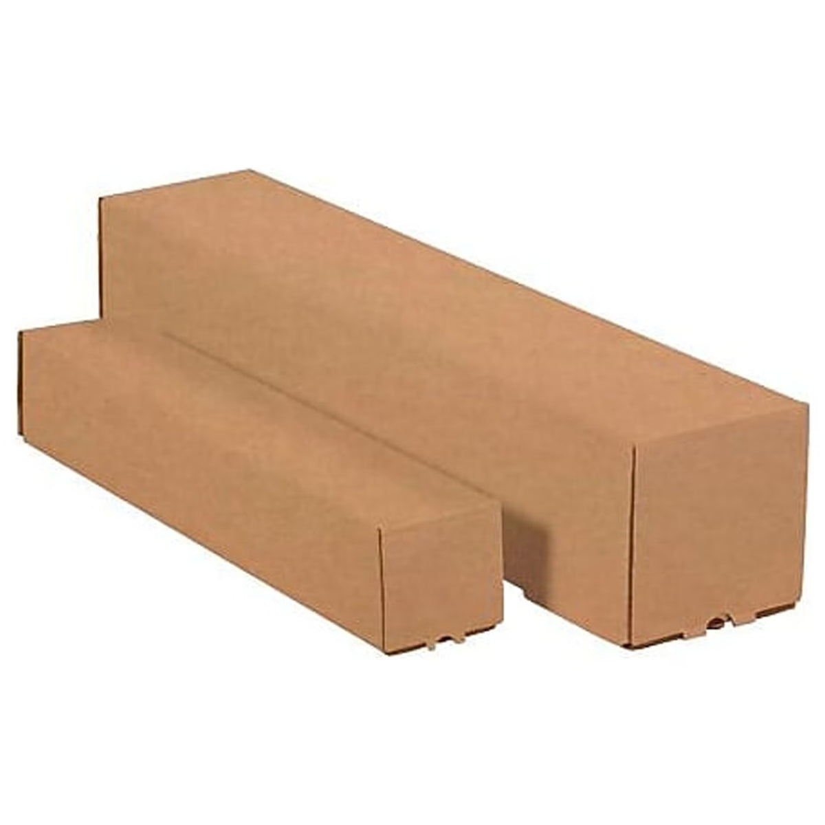 Square Mailing Tubes 3" x 3" x 18" Kraft 25/Bundle G7642
