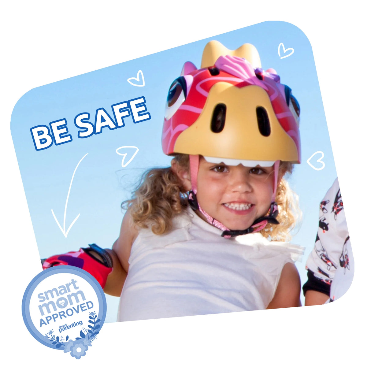 Brown Giraffe Kids Bike Helmet E453982