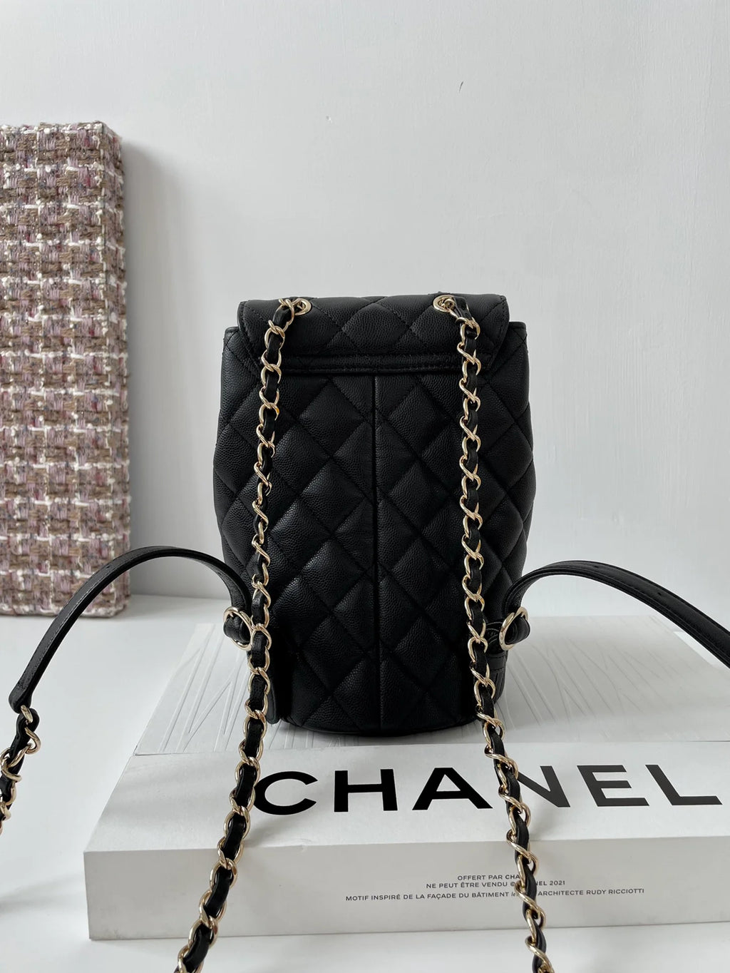 Black Medium Backpack Bag B601347