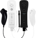 Wireless Controller and Nunchuck Joystick 2 Packs with Silicone Case and Wrist Strap Y114