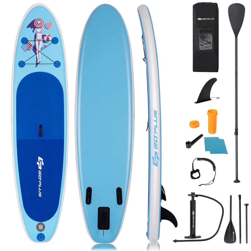 10' Inflatable Stand Up Paddle Board J51733