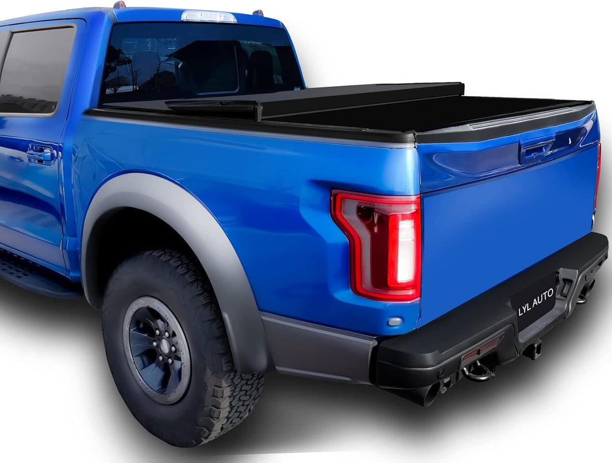 Soft Quad-Fold Truck Tonneau Cover, 5.8 FT Bed B912375