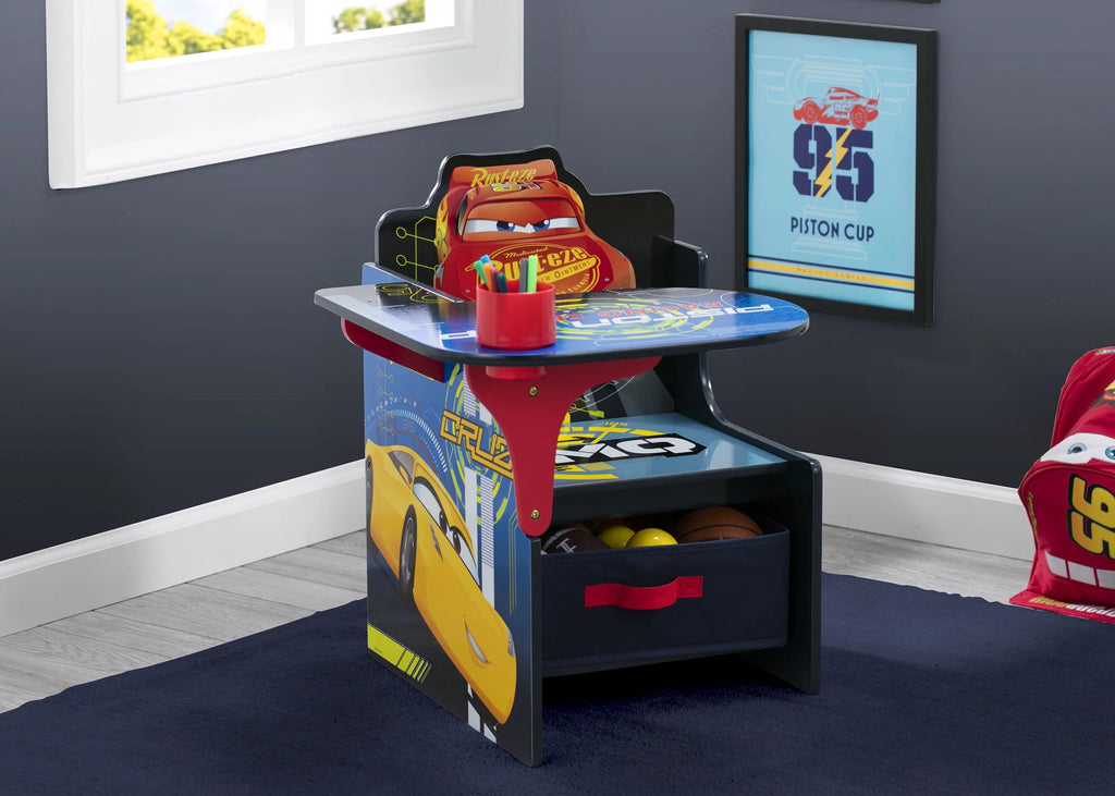 Chair Desk with Storage Bin C23245