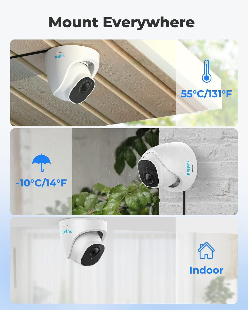 5MP HD IP PoE Dome Security Camera J882