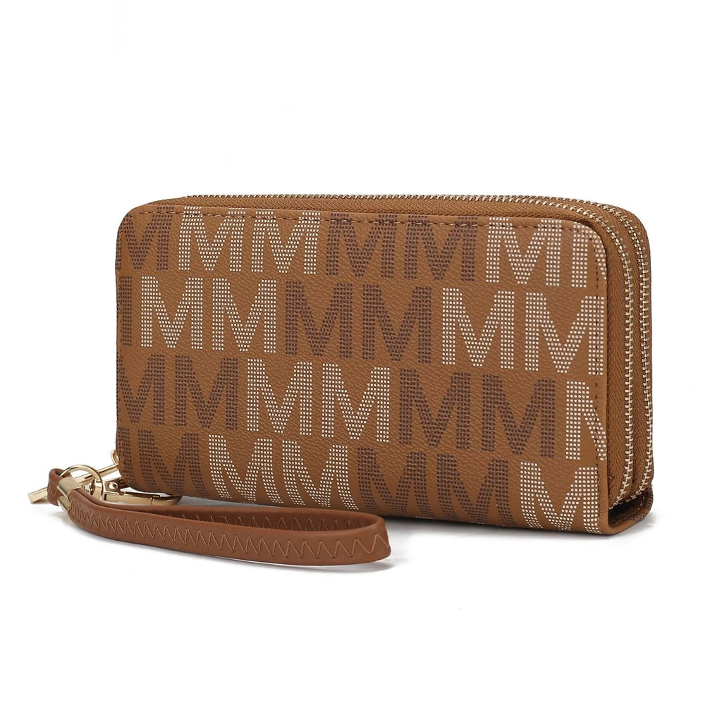 Brown Wristlet Wallet C39045