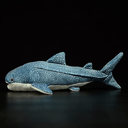 20.5" Blue Texture Whale Shark Stuffed Animal F605