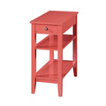 1 Drawer Chairside End Table with Shelves E4453