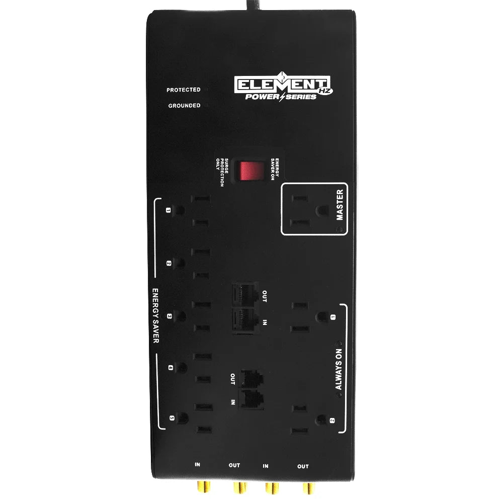 Smart Surge Protector 3600 Joules 8 Outlets 3-Prong Plug W952131