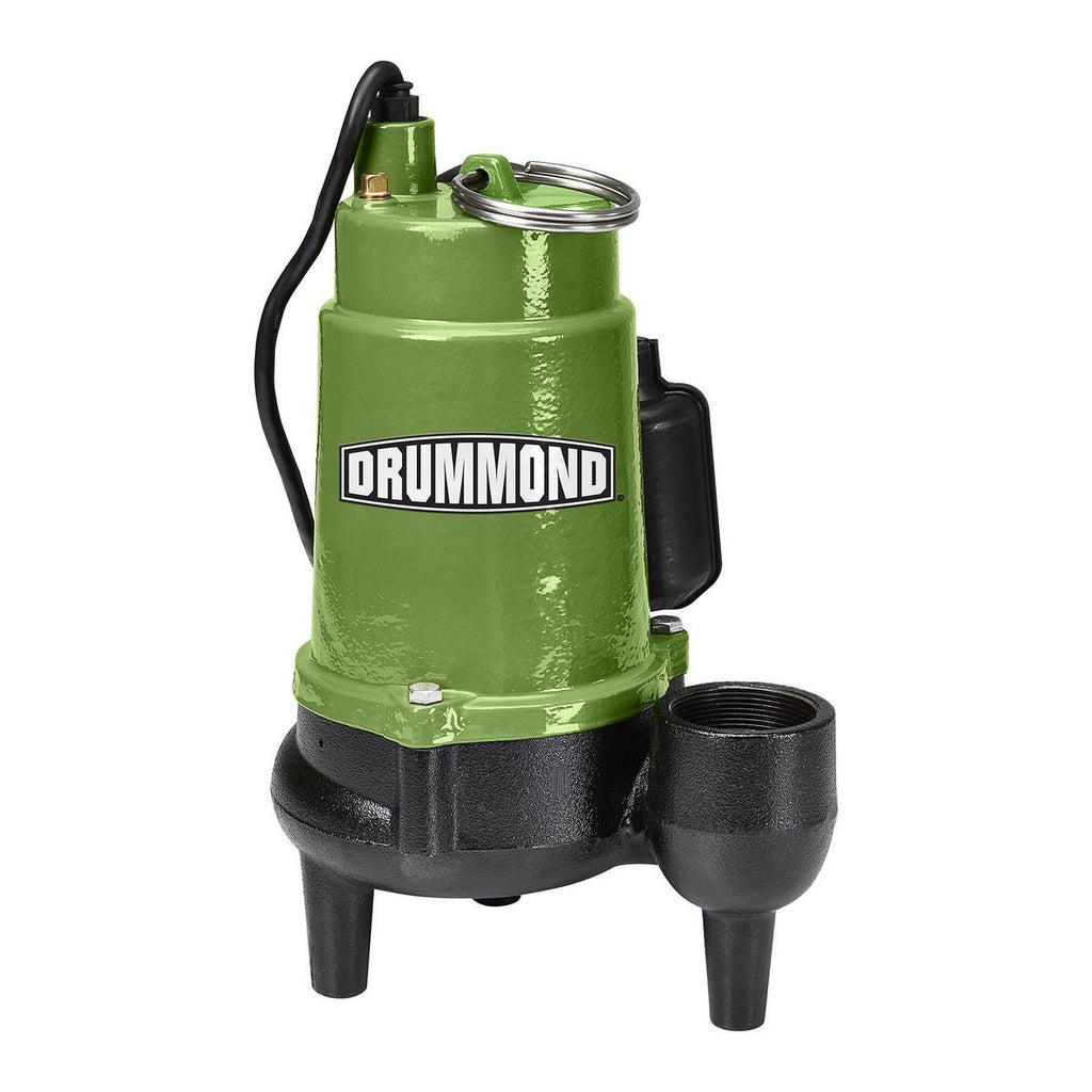 3/4 HP Submersible Sewage Pump with Tether Switch F211839