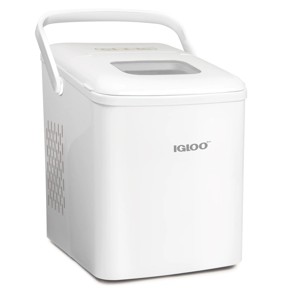 White Portable Countertop Ice Maker Machine P464800