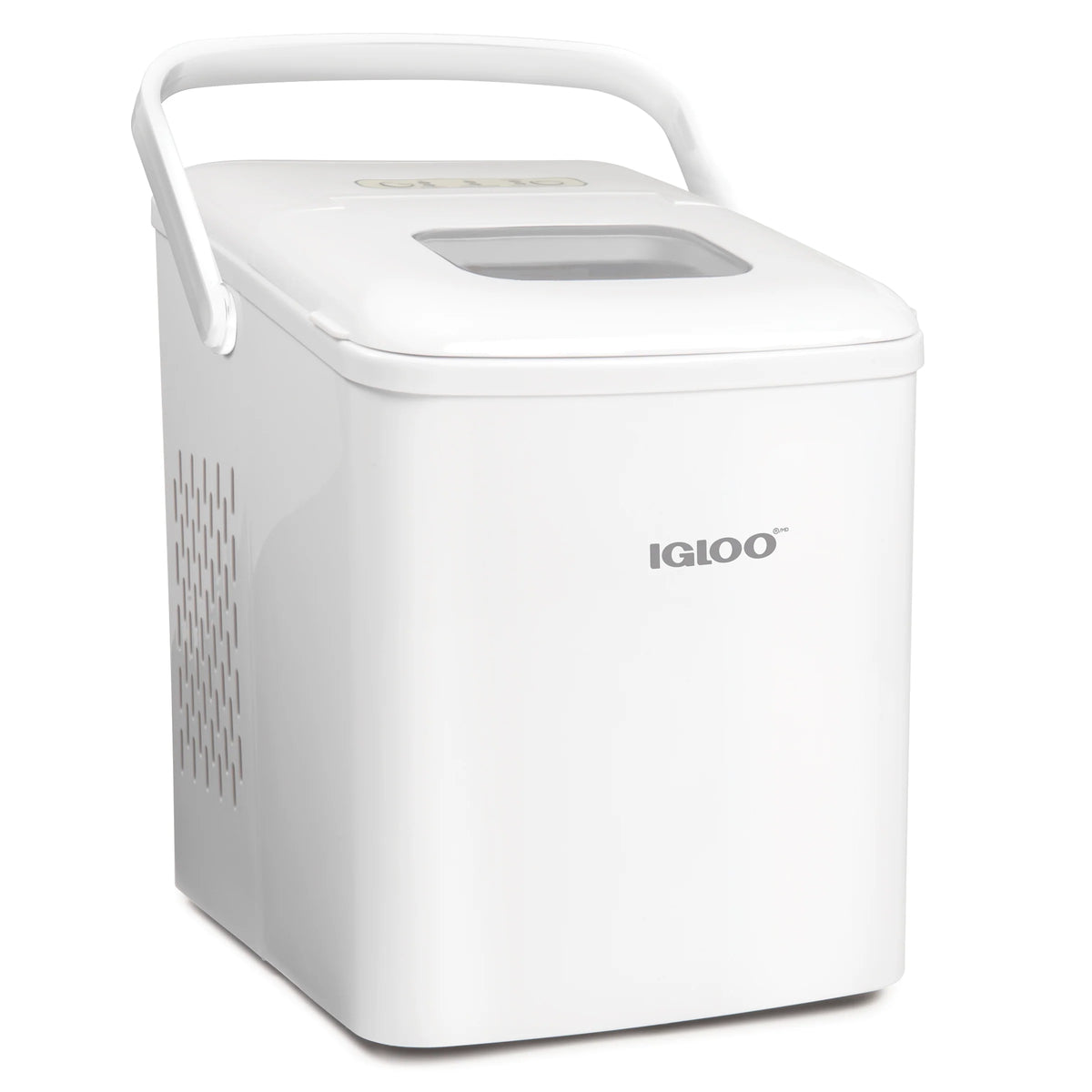 White Portable Countertop Ice Maker Machine P464800