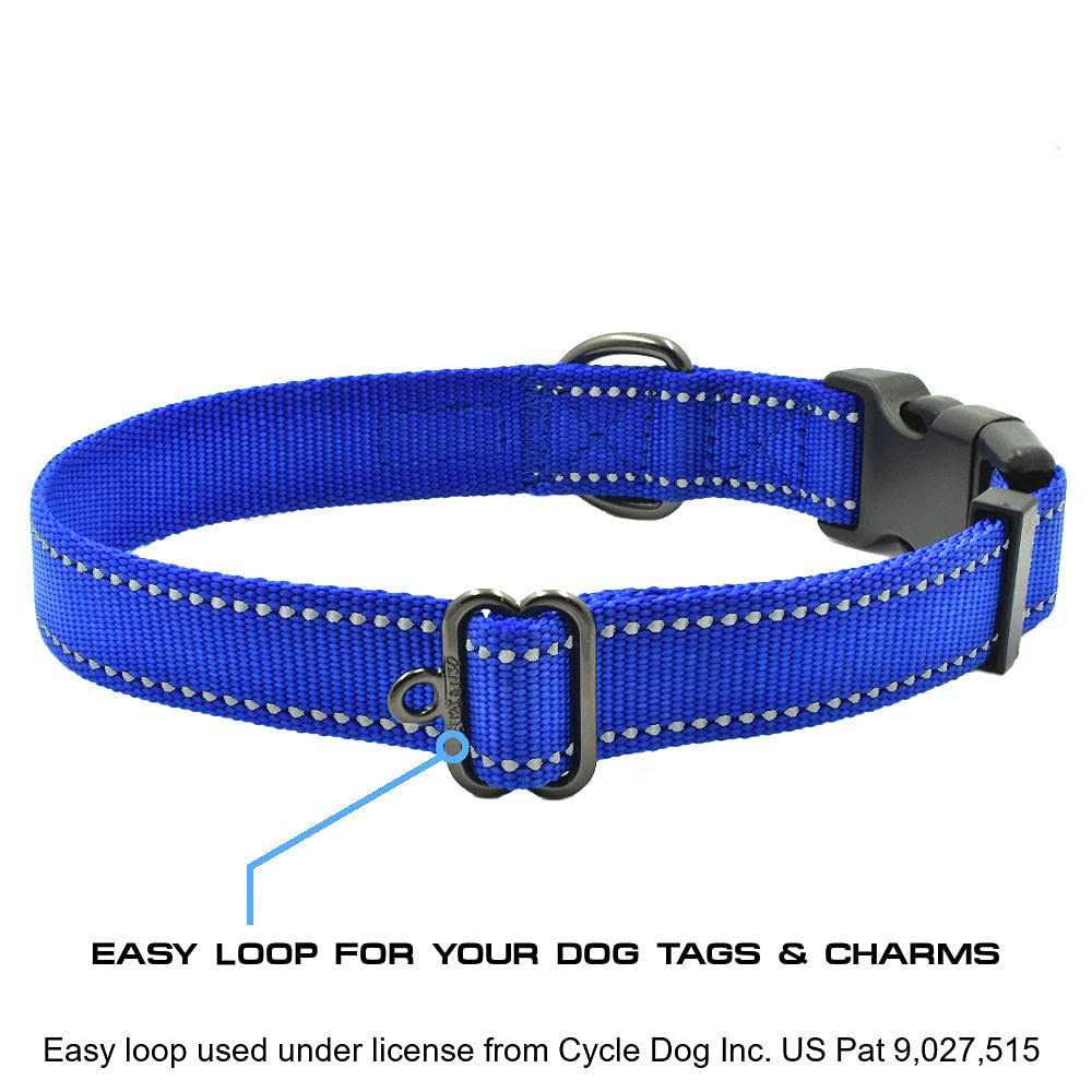 Reflective Nylon Dog Collar W87180