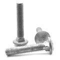 1/2 inch-13 x 18 inch Coarse Thread Grade A Carriage Bolt Low Carbon Steel Hot Dip Galvanized Pk 50 T238901