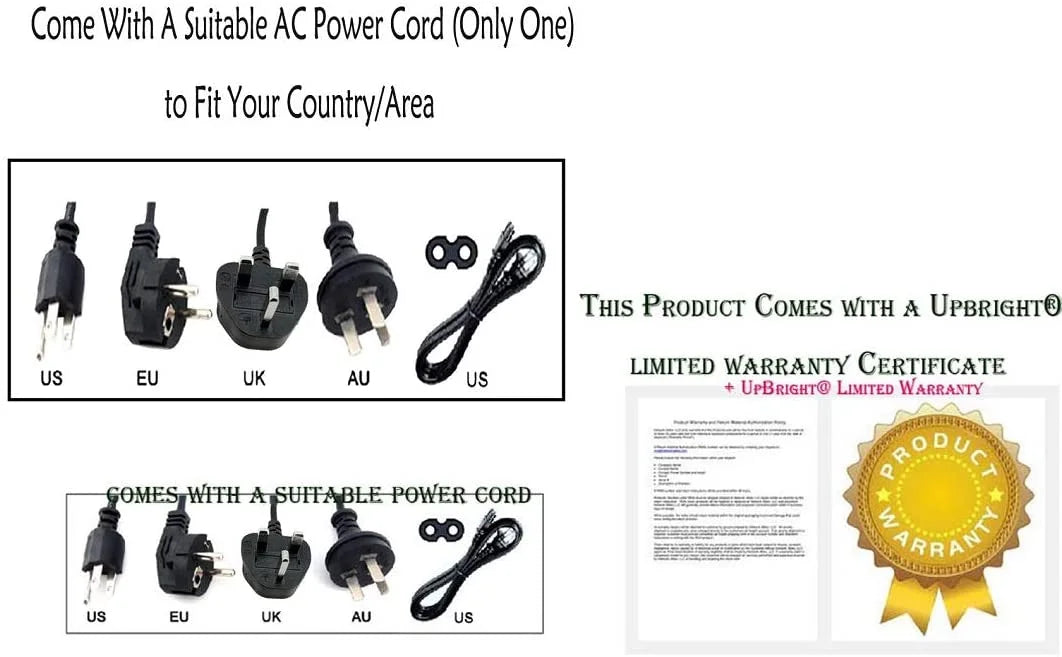 Adapter For Stationary Bicycle Power Supply Cord Charger B885