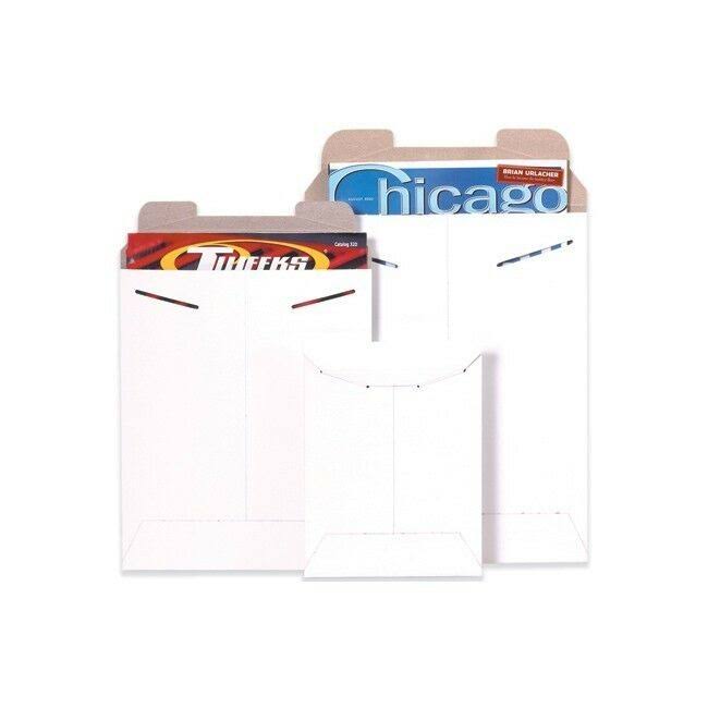 White Flat Mailers 100/Case J869555