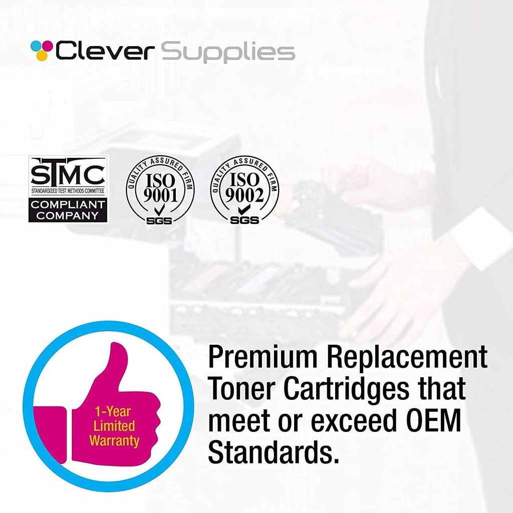 Compatible Toner Cartridge Replacement 4-Pack B225090