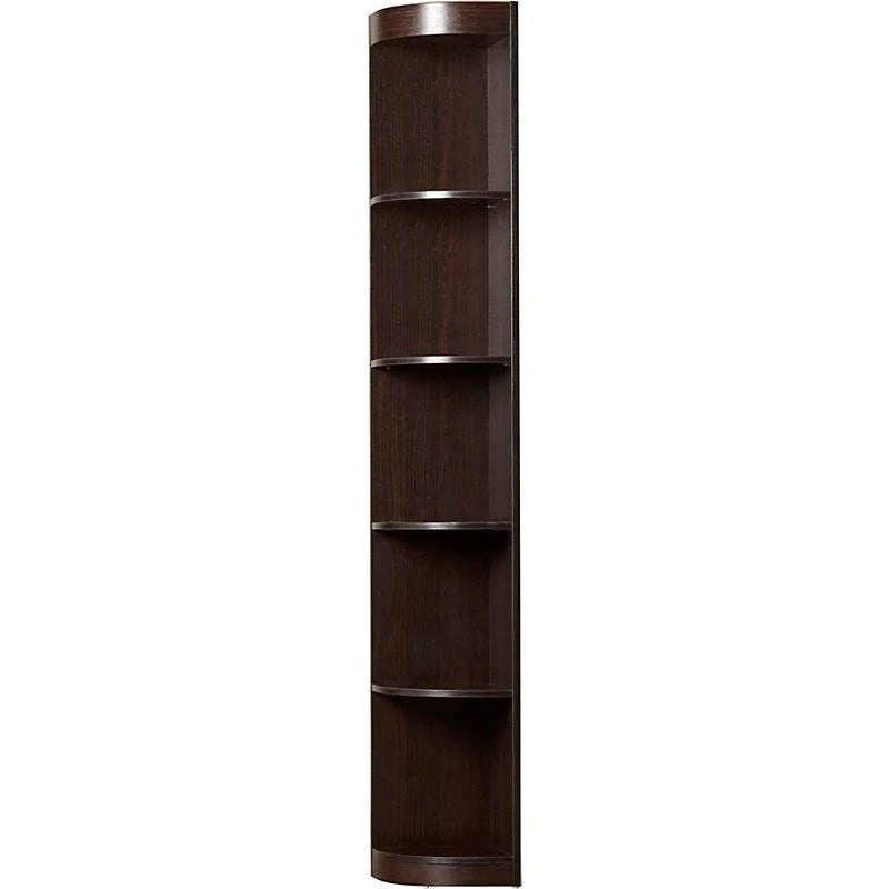 Brown Corner Unit Bookcase U644